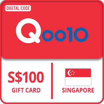 Qoo10 Gift Card SINGAPORE SGD 100