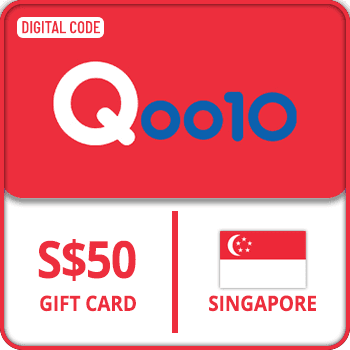 Qoo10 Gift Card SINGAPORE SGD 50