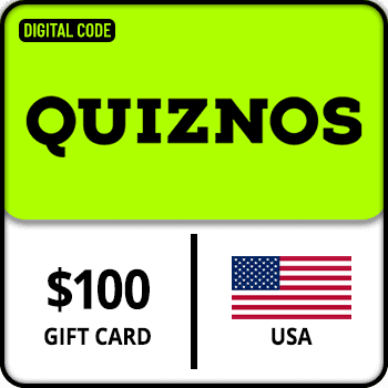 Quiznos eGift Card USA 100 USD
