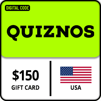 Quiznos eGift Card USA 150 USD