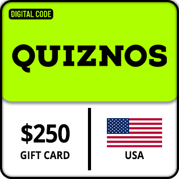 Quiznos eGift Card USA 250 USD