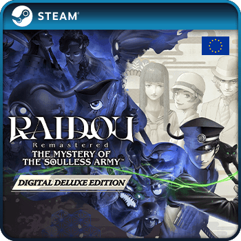 RAIDOU Remastered The Mystery of the Soulless Army Digital Deluxe Edition PC Steam Game Key (Europe & UK)