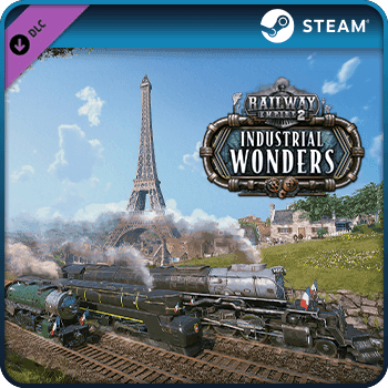 Railway Empire 2 Industrial Wonders PC Steam Game Key DLC (Global)