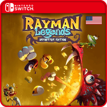 Rayman Legends Definitive Edition Switch Nintendo Game Key USA