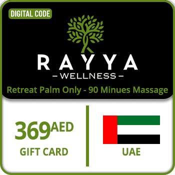 Rayya Wellness UAE Retreat Palm Only - 90 Minues Massage 369 AED