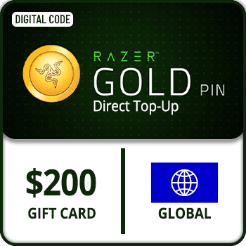 Razer Gold Direct Top-Up PIN (USD) - ( 200) Gift Card