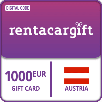 RentacarGift Card AUSTRIA EUR 1000