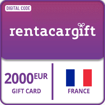 RentacarGift Card France EUR 2000