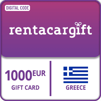 RentacarGift Card Greece EUR 1000