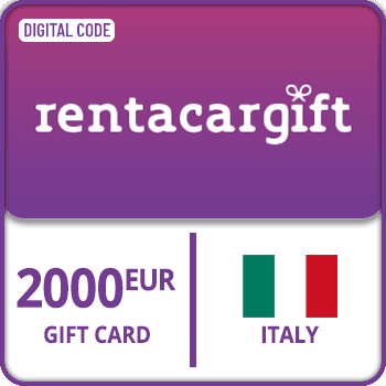 RentacarGift Card Italy EUR 2000