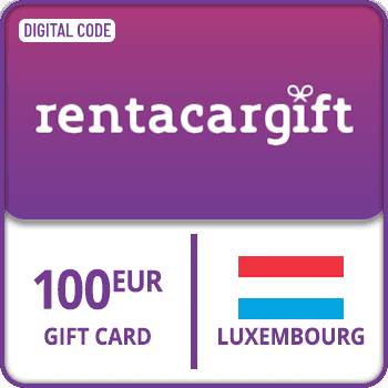 RentacarGift Card Luxembourg EUR 100