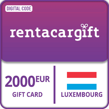 RentacarGift Card Luxembourg EUR 2000