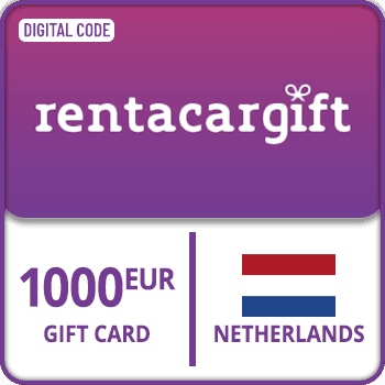 RentacarGift Card Netherlands EUR 1000