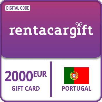 RentacarGift Card Portugal EUR 2000
