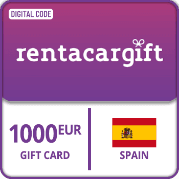 RentacarGift Card Spain EUR 1000