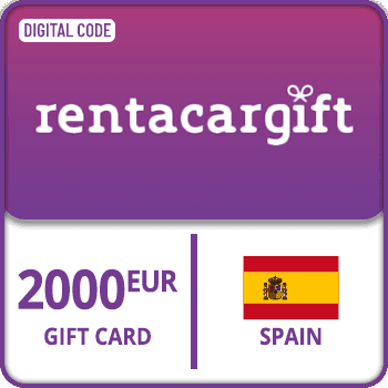 RentacarGift Card Spain EUR 2000