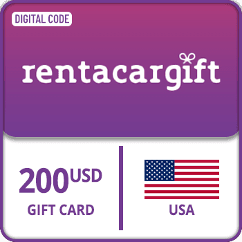 RentacarGift Card USA $200