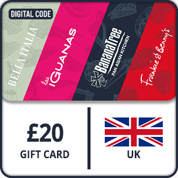 Restaurant Gift Card UK 20 GBP