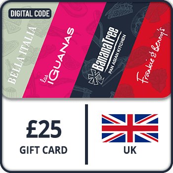 Restaurant Gift Card UK 25 GBP