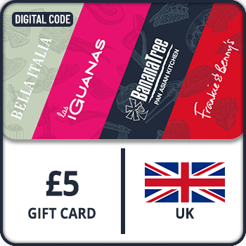 Restaurant Gift Card UK 5 GBP