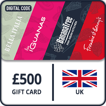 Restaurant Gift Card UK 500 GBP