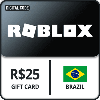 Roblox Gift Card Brazil R$25