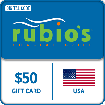 Rubio’s Coastal Grill Gift Card USA $50