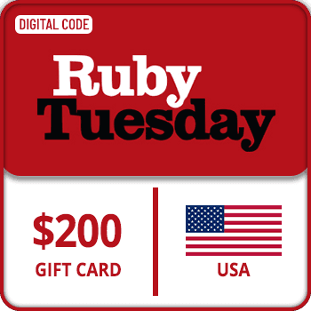 Ruby Tuesday Gift Card USA $200