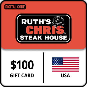 Ruth's Chris Steak House Gift Card USA 100 USD