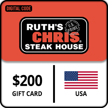 Ruth's Chris Steak House Gift Card USA 200 USD