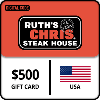 Ruth's Chris Steak House Gift Card USA 500 USD