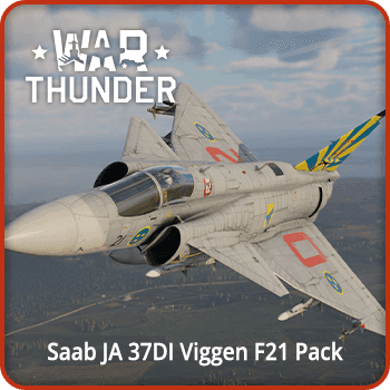 Saab JA 37DI Viggen F21 Pack