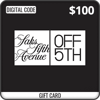 Saks Fifth Avenue OFF 5TH Gift Card $100