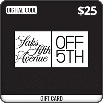 Saks Fifth Avenue OFF 5TH Gift Card $25