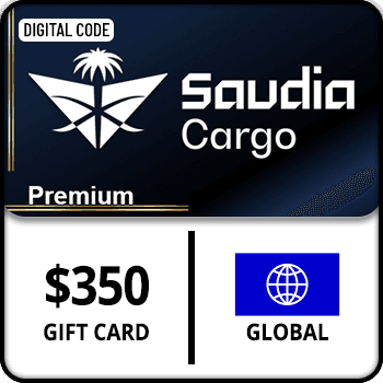 Saudia Cargo Premium Gift Card GLOBAL 350 USD