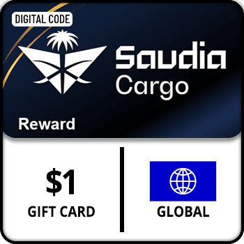 Saudia Cargo Reward Gift Card GLOBAL 1 USD