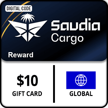 Saudia Cargo Reward Gift Card GLOBAL 10 USD