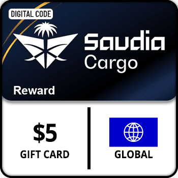 Saudia Cargo Reward Gift Card GLOBAL 5 USD