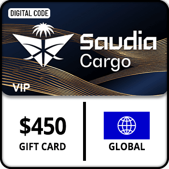 Saudia Cargo VIP Gift Card GLOBAL 450 USD