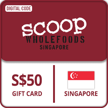 Scoop Wholefoods Gift Card Singapore 50 SGD