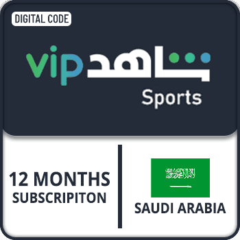 Shahid Sports Gift Card KSA 12 Months Subscription