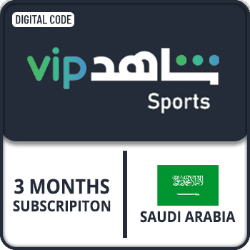 Shahid Sports Gift Card KSA 3 Months Subscription