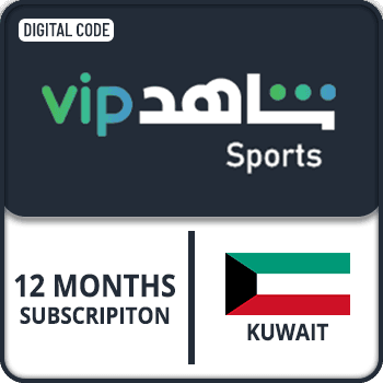 Shahid Sports Gift Card Kuwait 12 Months Subscription