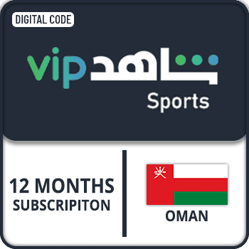 Shahid Sports Gift Card Oman 12 Months Subscription