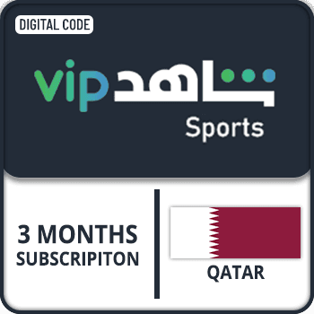 Shahid Sports Gift Card Qatar 3 Months Subscription