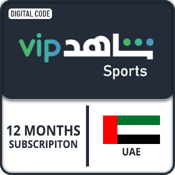 Shahid Sports Gift Card UAE 12 Months Subscription