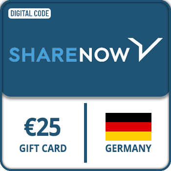 Share Now Gift Card Germany 25 EUR