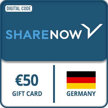 Share Now Gift Card Germany 50 EUR