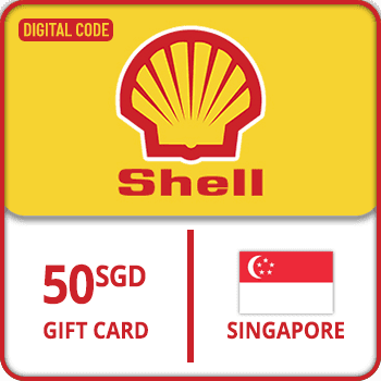 SHELL Cash e-Voucher Gift Card SINGAPORE SGD 50