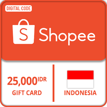 Shopee Cash Gift Card Indonesia 25000 IDR
